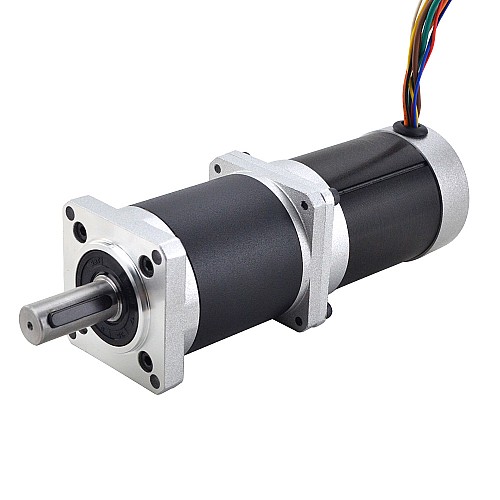 24V 220W 35RPM Geared Brushless DC Motor 25.00Nm(3540.29oz.in) 100:1 High Precision Gearbox