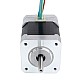 24V 3000RPM 0,16Nm 50W 3,30A 42x42x62mm BLDC Motor - 42BSA62-24-01 | StepperOnline