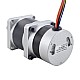 24V 84W 350RPM Geared Brushless DC Motor 1.89Nm(267.65oz.in) 10:1 High Precision Gearbox