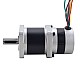 24V 84W 70RPM Moteur CC sans balais à engrenages 8.63Nm(1221.4oz.in) 50:1 Boîte de vitesses de haute précision