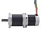24V 172W 35RPM Geared Brushless DC Motor 25.00Nm(3540.29oz.in) 100:1 High Precision Gearbox