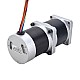 24V 172W 70RPM Geared Brushless DC Motor 17.63Nm(2496.61oz.in) 50:1 High Precision Gearbox