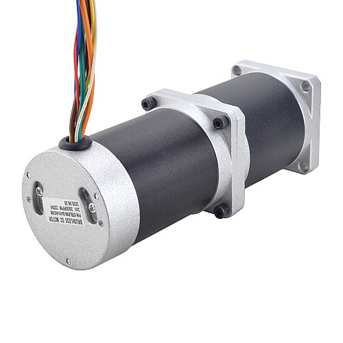 24V 220W 35RPM Geared Brushless DC Motor 25.00Nm(3540.29oz.in) 100:1 High Precision Gearbox