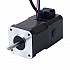 Motore passo-passo Nema 17 0,52Nm(73,64oz.in) con freno elettromagnetico 24V 3,7W