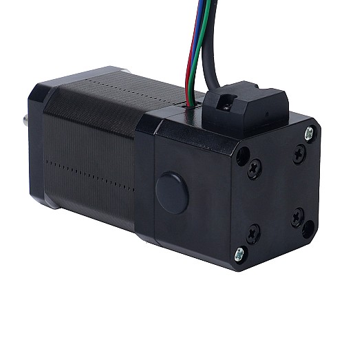 Moteur pas à pas Nema 17 0,72Nm(101,96oz.in) avec frein électromagnétique 24V 3,7W - 17HS24-2004D-B070 | StepperOnline