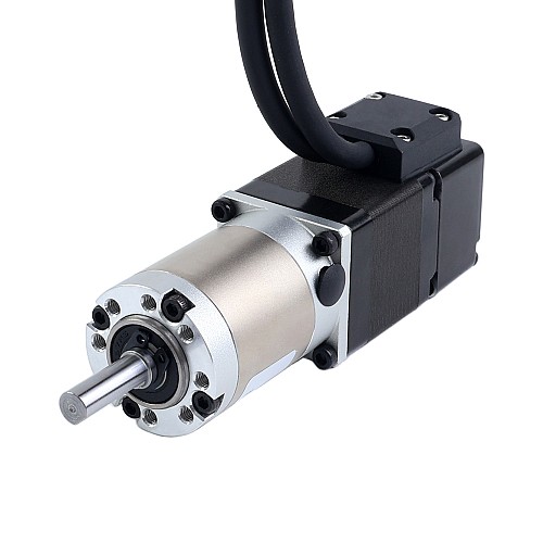 Moteur pas-à-pas Nema 11 à boucle fermée L=32mm avec réducteur planétaire série EG rapport 50:1 - 11HS12-1004D-E1000-EGS50 | StepperOnline