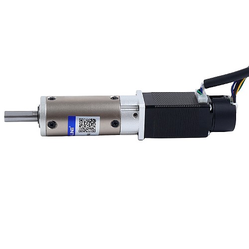 Moteur pas-à-pas Nema 8 à boucle fermée L=38mm avec réducteur planétaire série EG rapport 100:1 - 8HS15-0604D-E1000-EGS100 | StepperOnline