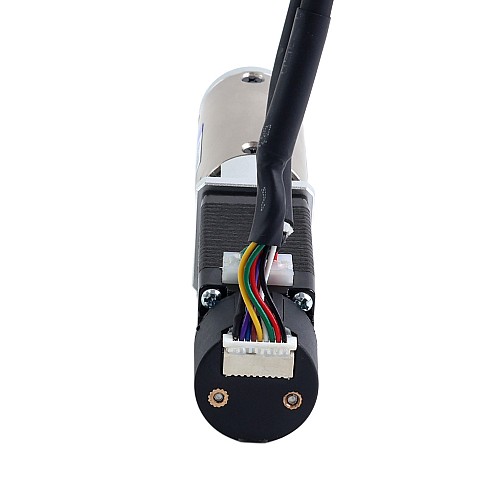 Moteur pas-à-pas Nema 8 à boucle fermée L=38mm avec réducteur planétaire série EG rapport 100:1 - 8HS15-0604D-E1000-EGS100 | StepperOnline