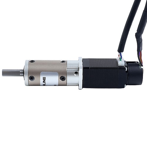 Nema 8 Closed-Loop-Schrittmotor L=38mm mit Untersetzungsgetriebe 50:1 EG-Serie Planetengetriebe - 8HS15-0604D-E1000-EGS50 | StepperOnline