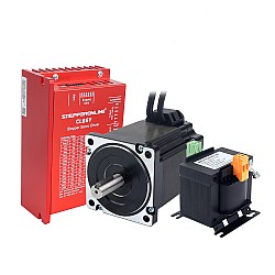 YS Series 1 Axis Closed Loop Stepper CNC Kit 6.50Nm(920.48oz.in) Nema 34 Motor w/ 1.5m Cables & AC Transformer