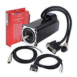 YS Series 1-Achsen Closed-Loop Schrittmotor CNC-Kit 3,00Nm(424,83oz.in) Nema 23 Motor & Treiber