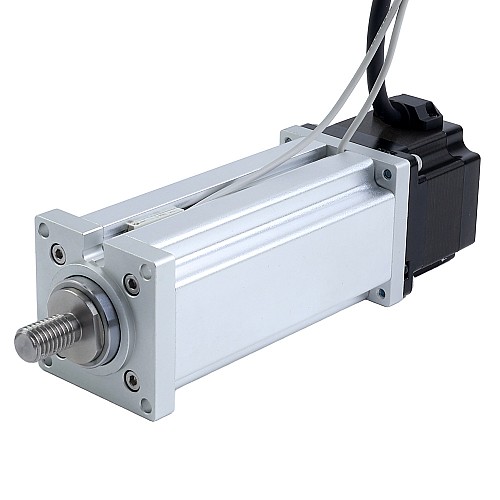 Nema 23 Vite a Ricircolo di Sfere Cilindro Elettrico 3.0A Corsa 200mm 0.8Nm(113.29oz.in) Passo 2mm(0.07874) con Finecorsa - LCB23S18BAL30-200D | StepperOnline