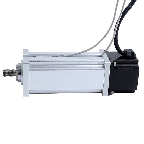 Nema 23 Vite a Ricircolo di Sfere Cilindro Elettrico 3.0A Corsa 200mm 0.8Nm(113.29oz.in) Passo 2mm(0.07874) con Finecorsa - LCB23S18BAL30-200D | StepperOnline