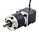 Nema 17 Moteur pas à pas L=39mm Rapport de vitesse 100:1 Réducteur planétaire série MG