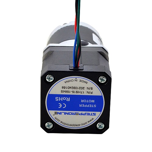 Nema 17 Moteur pas à pas L=39mm Rapport de vitesse 100:1 Réducteur planétaire série MG