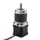 Nema 17 Moteur pas à pas L=39mm Rapport de vitesse 100:1 Réducteur planétaire série MG