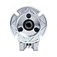 MRVR025 Worm Drive Gearbox 80:1 Ratio φ9mm Input Shaft with 56B14 Motor Input Flange