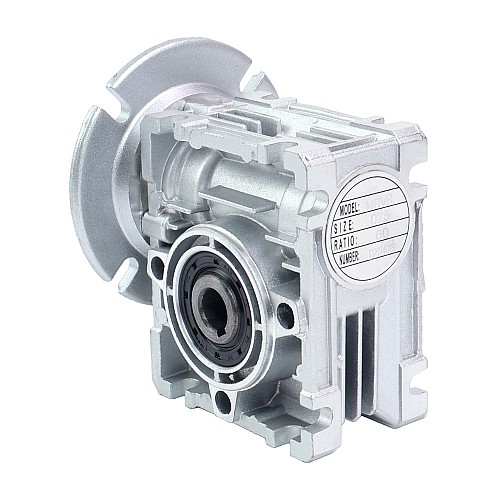 MRVR025 Schneckengetriebe Übersetzungsverhält 60:1 φ9mm Eingangswelle mit 56B14 Motoreingangsflansch