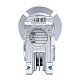 MRVR025 Worm Drive Gearbox 50:1 Ratio φ9mm Input Shaft with 56B14 Motor Input Flange