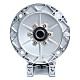 MRVR090 Schneckengetriebe Übersetzungsverhält 15:1 φ28mm Eingangswelle mit 100/112B5 Motoreingangsflansch