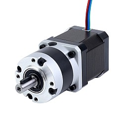 Motore passo-passo Nema 17 bipolare L=48mm w/ con riduttore planetario serie MG rapporto di riduzione 10:1