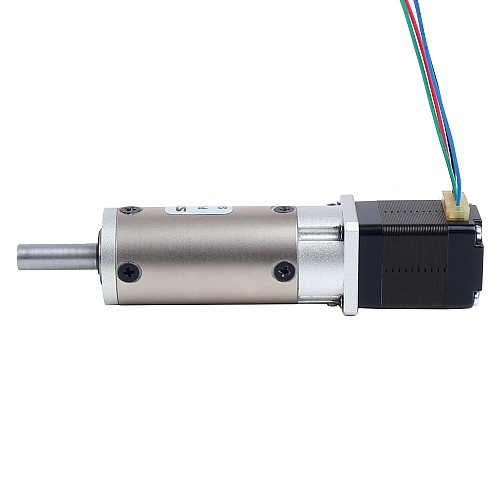 Nema-8-Schrittmotor bipolar L=28mm mit Untersetzungsverhältnis 100:1 EG-Serie Planetengetriebe - 8HS11-0204S-EGS100 | StepperOnline