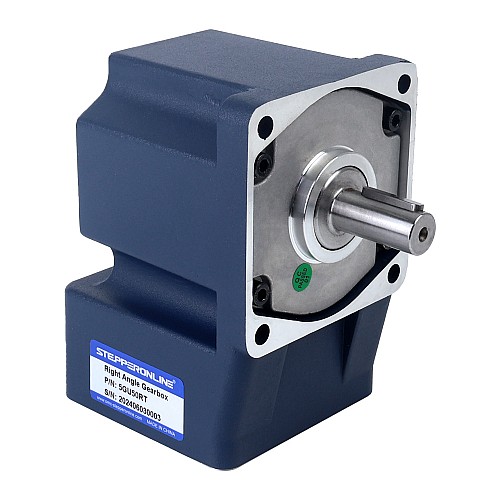 Gebürsteter 12V 90W 14,60Nm(2067,53oz.in) 36RPM mit 50:1 rechtwinkligem Gleichstromgetriebemotor - F5D90-12GU-18S/5GU50RT | StepperOnline
