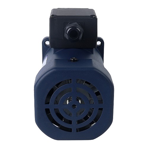 90W 110VAC 60Hz 7,5RPM 40,00Nm(5664,47oz.in) Flangia 90mm Motore a induzione CA monofase ad albero cavo con riduttore ad angolo retto - 5IK90GU-AFT/5GU180RC | StepperOnline