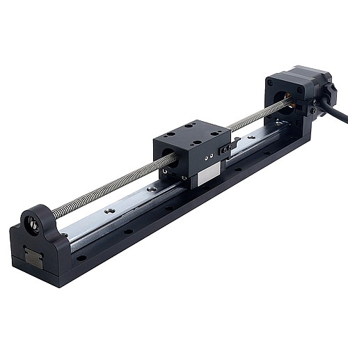Nema 17 Attuatore lineare con vite di comando 1.5A Corsa 200mm 0.25Nm(35.40oz.in) Passo 2.54mm(0.1) con Sensore - LMD17S13GF15-200 | StepperOnline