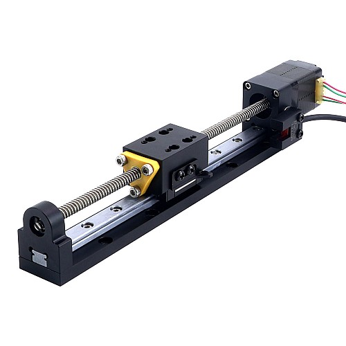 Nema 8 Stepper Lead Screw Linear Actuator 0.5A Stroke 90mm 0.01Nm(1.416oz.in) Lead 2.54mm(0.1) with Sensor - LMD8S11GD05-090 | StepperOnline
