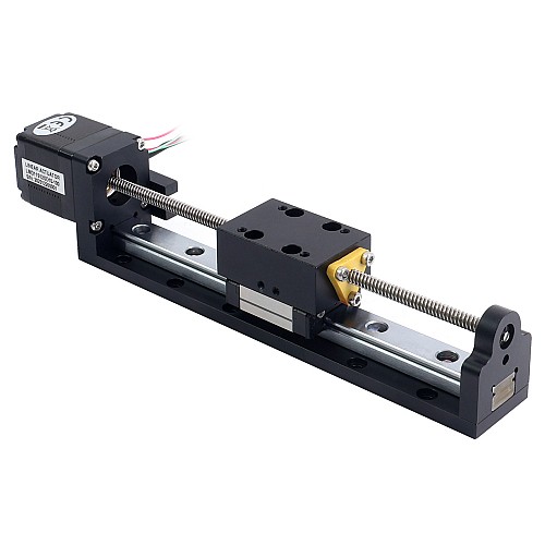 Nema 11 Actionneur linéaire avec vis mère 1.0A Course 100mm 0.05Nm(7.08oz.in) Pas 2.54mm(0.1) avec Capteur - LMD11S12GD10-100 | StepperOnline