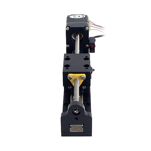 Nema 11 Actuador lineal con tornillo de avance 1.0A Carrera 100mm 0.05Nm(7.08oz.in) Plomo 2.54mm(0.1) con sensor