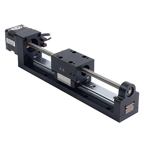 Nema 14 Stepper Lead Screw Linear Actuator 1.5A Stroke 120mm 0.14Nm(19.83oz.in) Lead 2.54mm(0.1) with Sensor - LMD14S13GF15-120 | StepperOnline