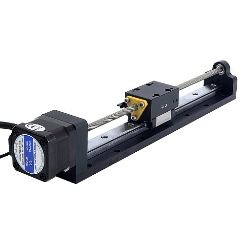 Nema 17 Attuatore lineare con vite di comando 1.5A Corsa 200mm 0.25Nm(35.40oz.in) Passo 2.54mm(0.1) con Sensore - LMD17S13GF15-200 | StepperOnline