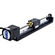 Nema 17 Actuador lineal con tornillo de avance 1.5A Carrera 200mm 0.25Nm(35.40oz.in) Plomo 2.54mm(0.1) con sensor
