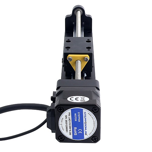 Nema 17 Schrittmotor-Linearantrieb mit Leitspindel 1,5A Hub 200mm 0,25Nm(35,40oz.in) Steigung 6,35mm(0,25) mit Sensor - LMD17S13RF15-200 | StepperOnline