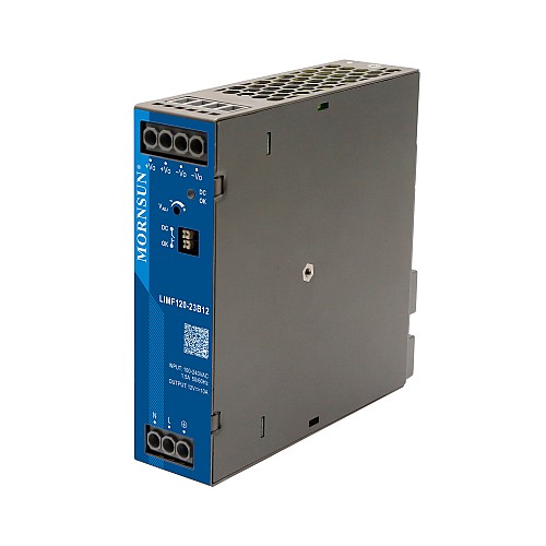 120W 48V 2.5A 85-277VAC/120-390VDC DIN Rail Switching Power Supply with PFC Function