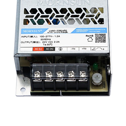 50W 48V 1.1A 80-305VAC/100-430VDC Fuente de alimentación conmutada