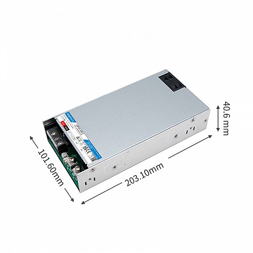 500W 24V 20.9A 80-264VAC/110-370VDC Fuente de alimentación conmutada con función PFC