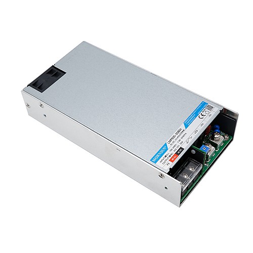 600W 24V 25.0A 80-277VAC/110-390VDC Switching Power Supply with PFC Function