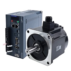 A6H Serie 1300W EtherCAT AC Servomotor Kit 1500rpm 8,34Nm mit Bremse 17-Bit Absolutgeber IP67
