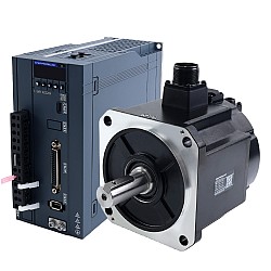 A6H Serie 1300W RS485 AC Servomotor Kit 1500rpm 8,34Nm mit Bremse 17-Bit Absolutgeber IP67