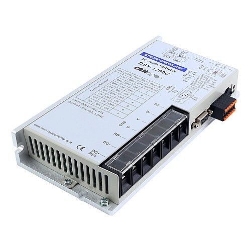 DSY Série 1000W Moteur Servo DC CANopen 24-70VDC 3,20Nm 3000rpm Encodeur Incrémental 17-Bit IP65 - DSY-C1000L2A2-M17S | StepperOnline