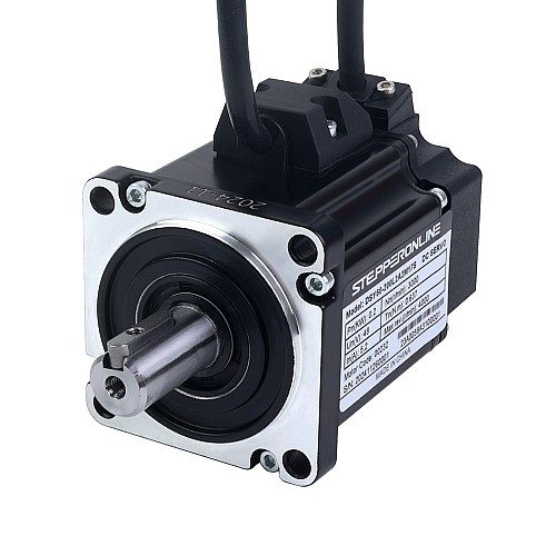 DSY Series 200W CANopen DC Servo Motor 24-70VDC 0.637Nm 3000rpm 17-Bit Incremental Encoder IP65 - DSY-C200L2A2-M17S | StepperOnline