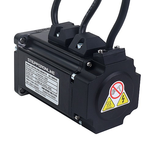DSY Series 200W CANopen DC Servo Motor 24-70VDC 0.637Nm w/ Brake 3000rpm 17-Bit Incremental Encoder IP65 - DSY-C200L2B2-M17S | StepperOnline