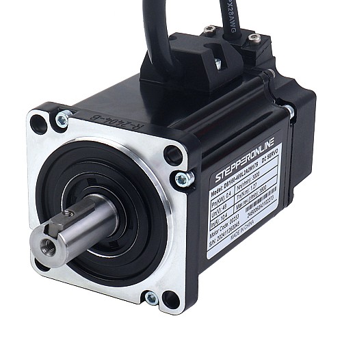 DSY Series 400W CANopen DC Servo Motor 24-70VDC 1.27Nm 3000rpm 17-Bit Incremental Encoder IP65 - DSY-C400L2A2-M17S | StepperOnline