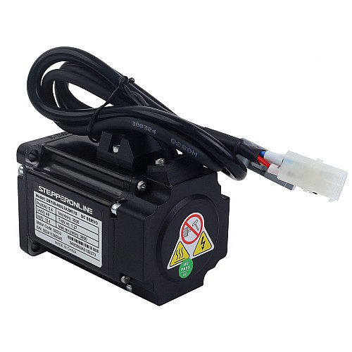 DSY Series 400W CANopen DC Servo Motor 24-70VDC 1.27Nm 3000rpm 17-Bit Incremental Encoder IP65 - DSY-C400L2A2-M17S | StepperOnline
