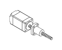 External (Ball Screw) Linear Stepper Motor