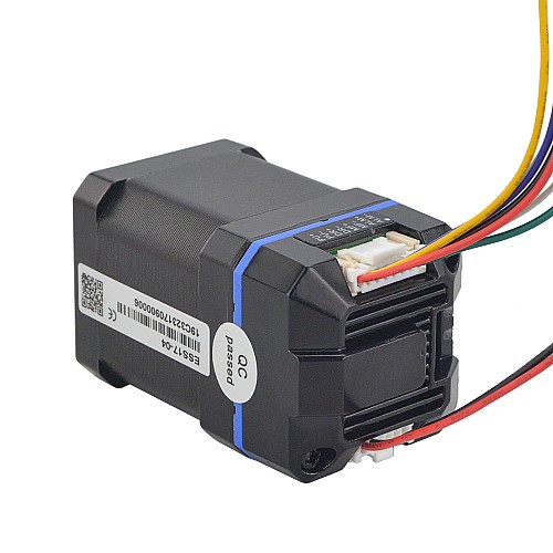 ESS-Serie 0.48Nm(68oz.in) Nema 17 Integrierter Closed Loop Schritt-Servomotor 24-36VDC 1000PPR - ESS17-04 | StepperOnline