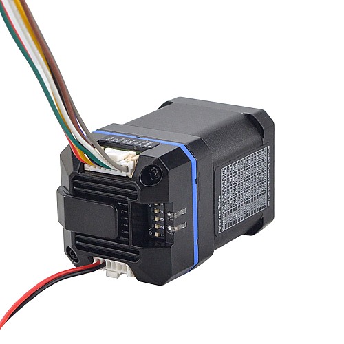 ESS-Serie 0.48Nm(68oz.in) Nema 17 Integrierter Closed Loop Schritt-Servomotor 24-36VDC 1000PPR - ESS17-04 | StepperOnline